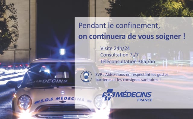 Pendant le confinement - SOS MÉDECINS